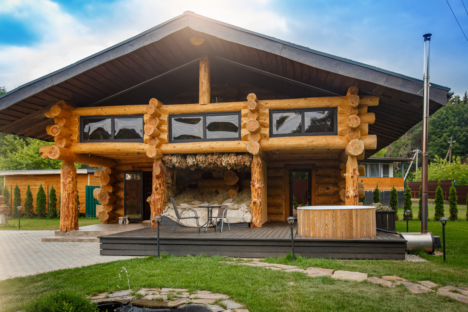 КУПЕЛЬ POLARSPA В УСАДЬБЕ ВОЛКИ