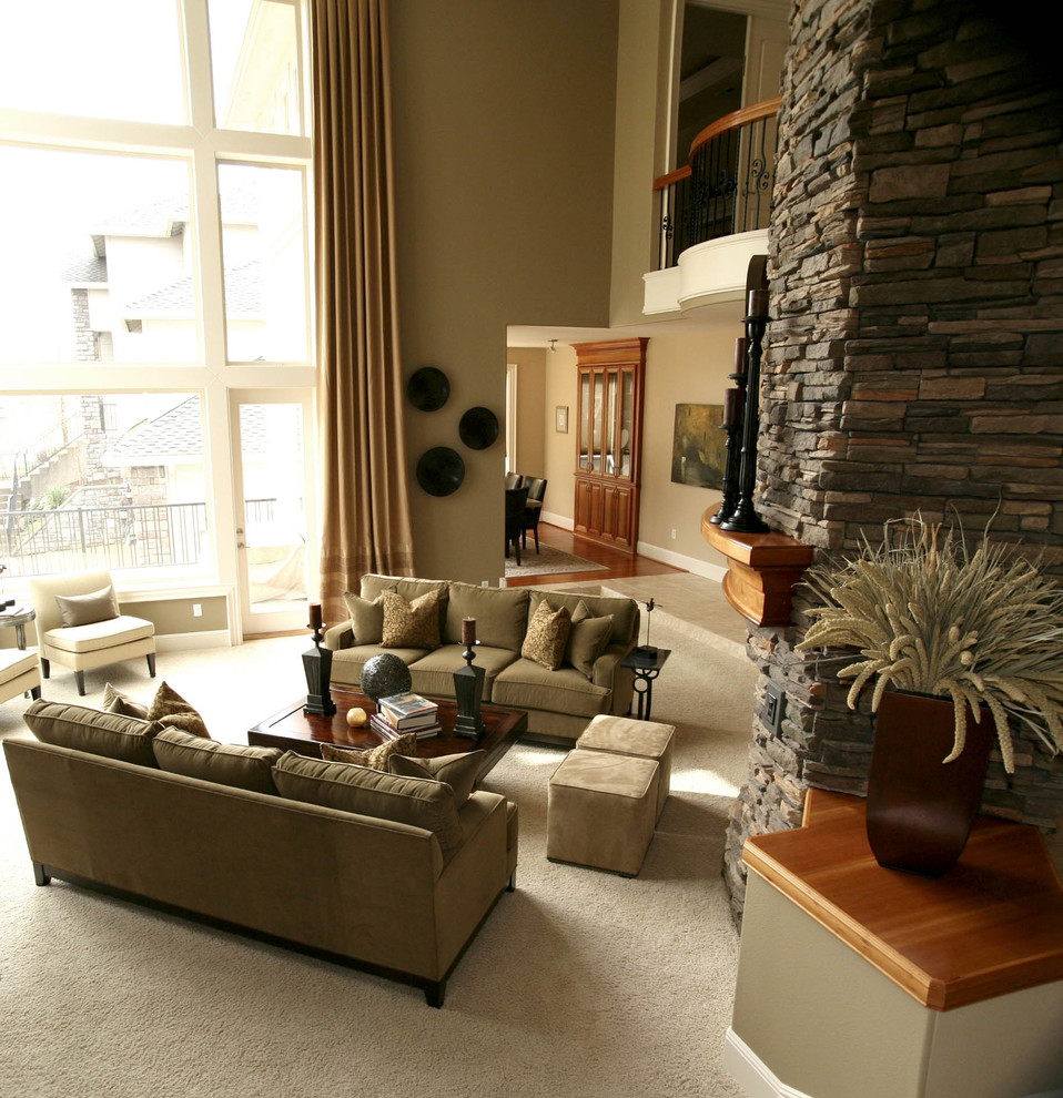 Living Room - Contemporary - Portland - by Wendy O'Brien Interior