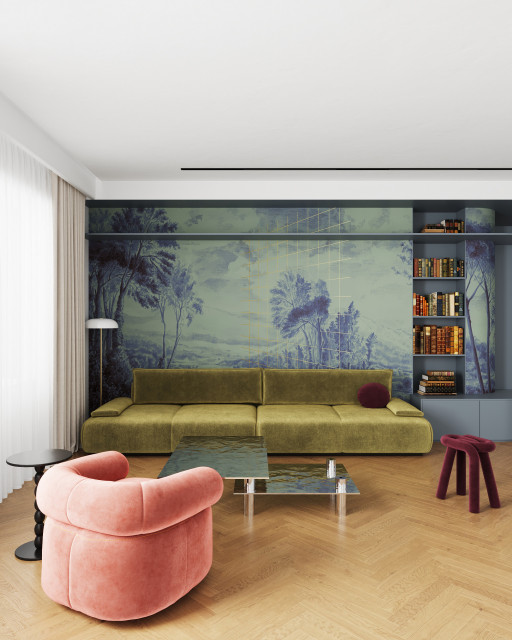 Casa Forest trendy-dagligstue