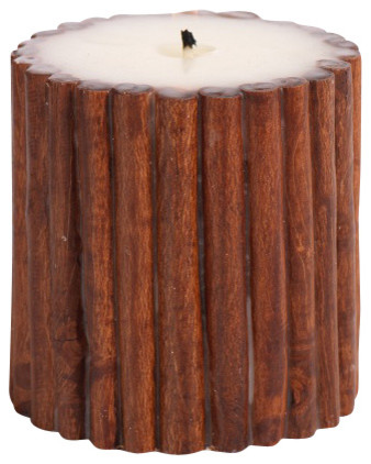 Zodax Cinnamon Stick Scented Pillar Candle 