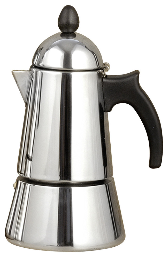 Konica Stainless Steel Stove Top, Espresso Maker Modern Espresso