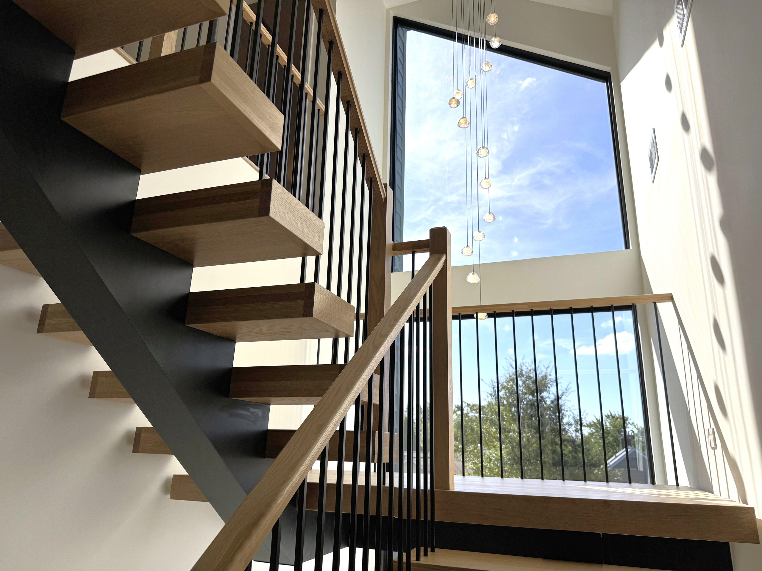 139_Four-Story Modern Staircase, Arlington, VA 22207