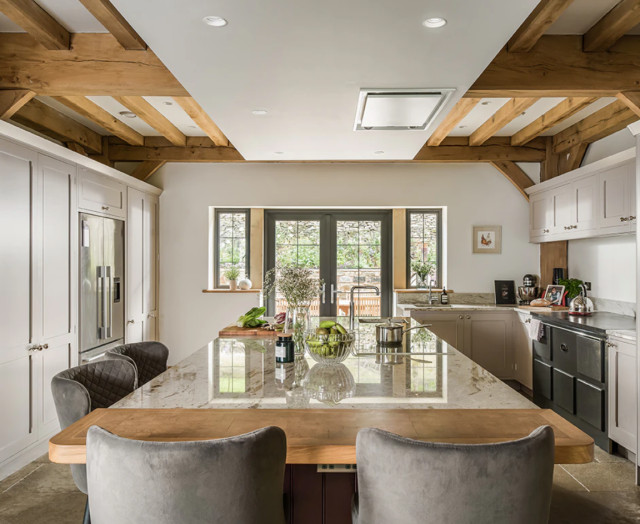Full Interior Design Oak Frame Building country-kitchen