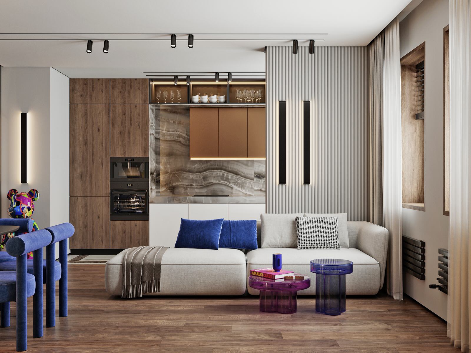 Яркая квартира, г. Казань