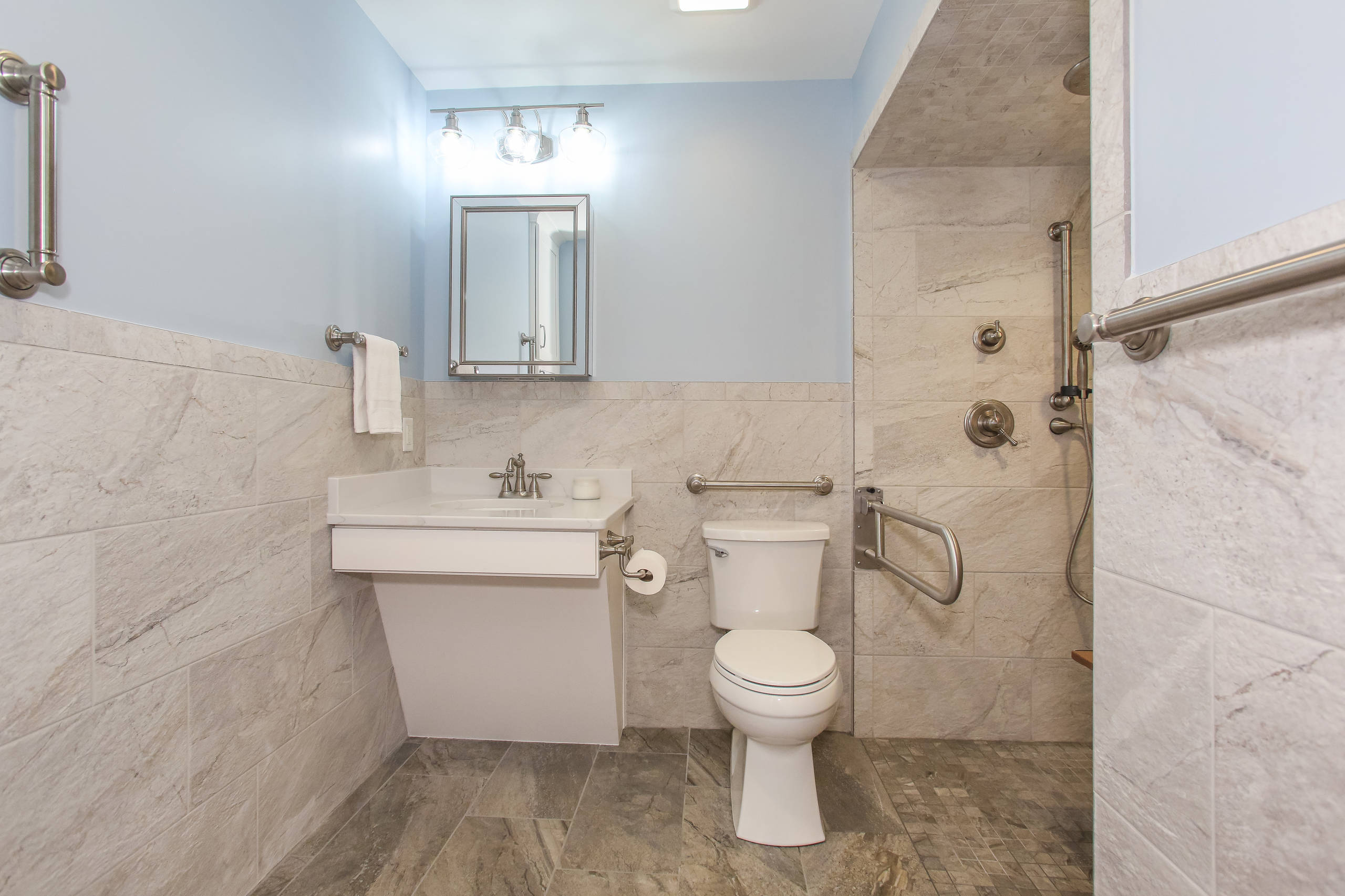 Cleveland Aging in Place Bathroom & Bedroom