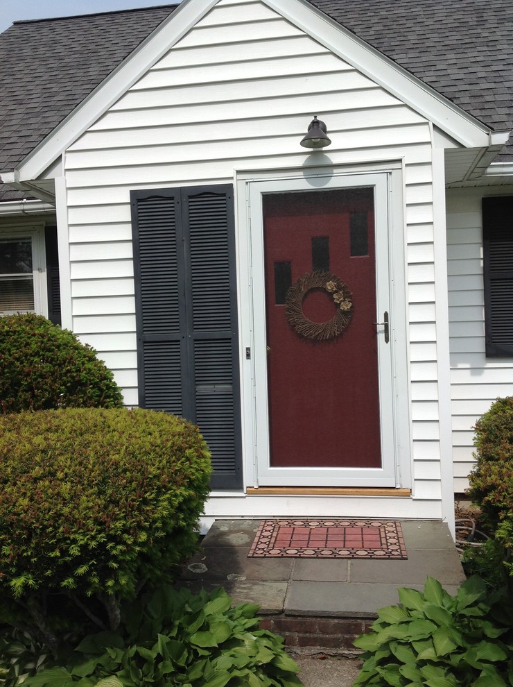 Front door off center
