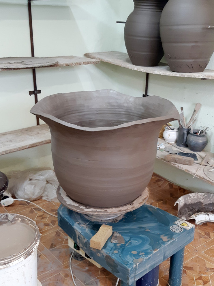 Керамические изделия для Японского Сада в Парке Галицкого