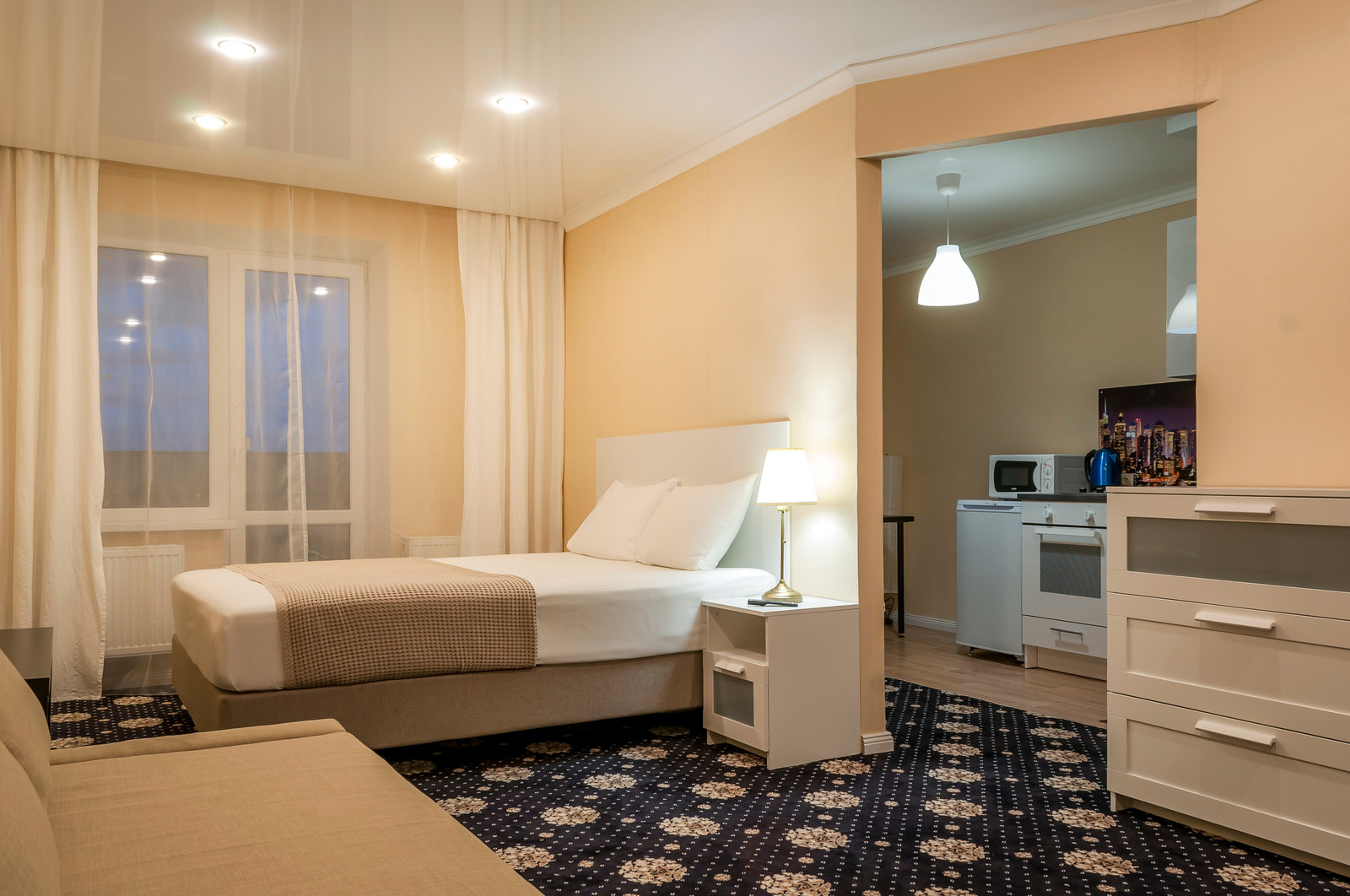 Небольшая однокомнатная квартира