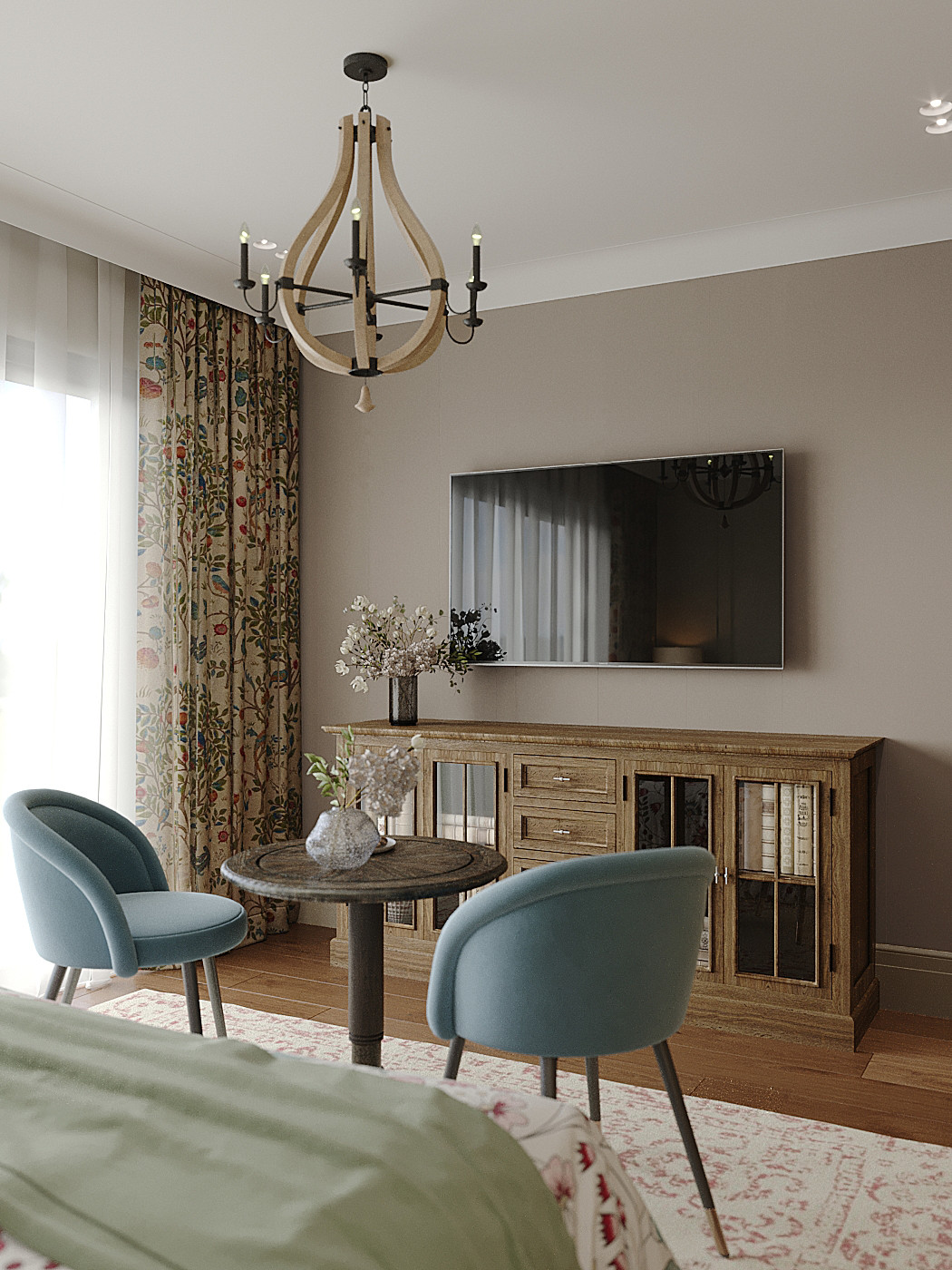 Дизайн-проект загородного дома в пригороде Лондона