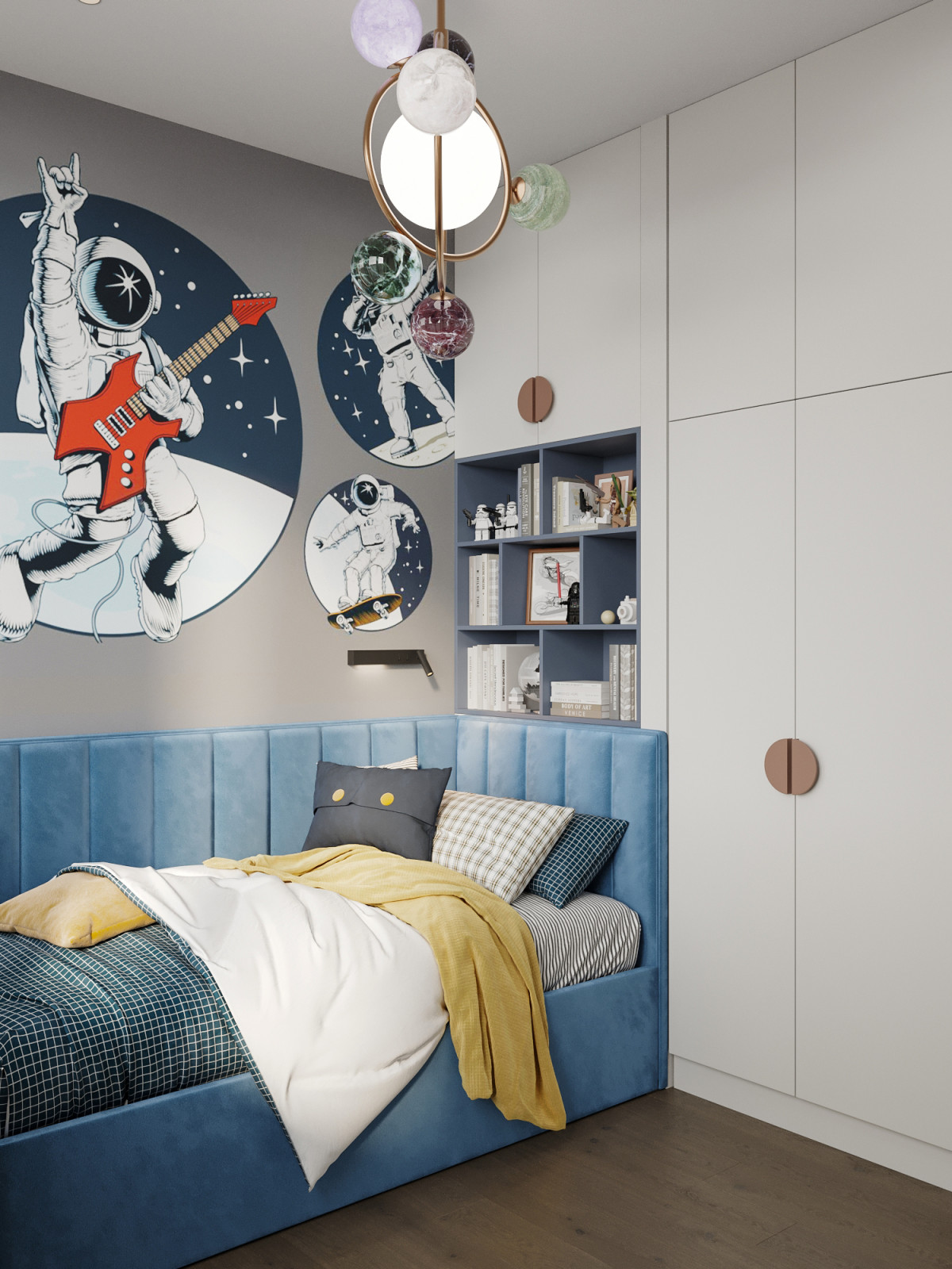 Идеальная квартира для семьи с двумя детьми