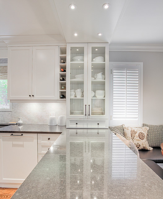 Transitional White Kitchen transitional-kitchen
