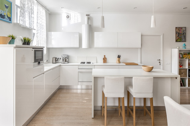 White Inside contemporaneo-cucina