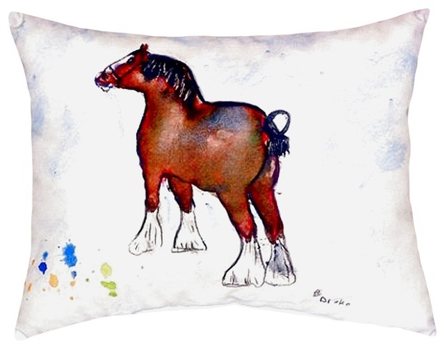 Clydesdale No Cord Pillow - Set of Two 16x20