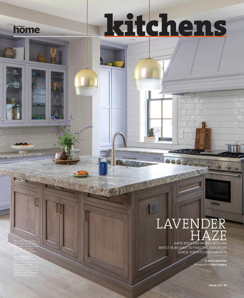 Lavender Haze Kitchen Cover