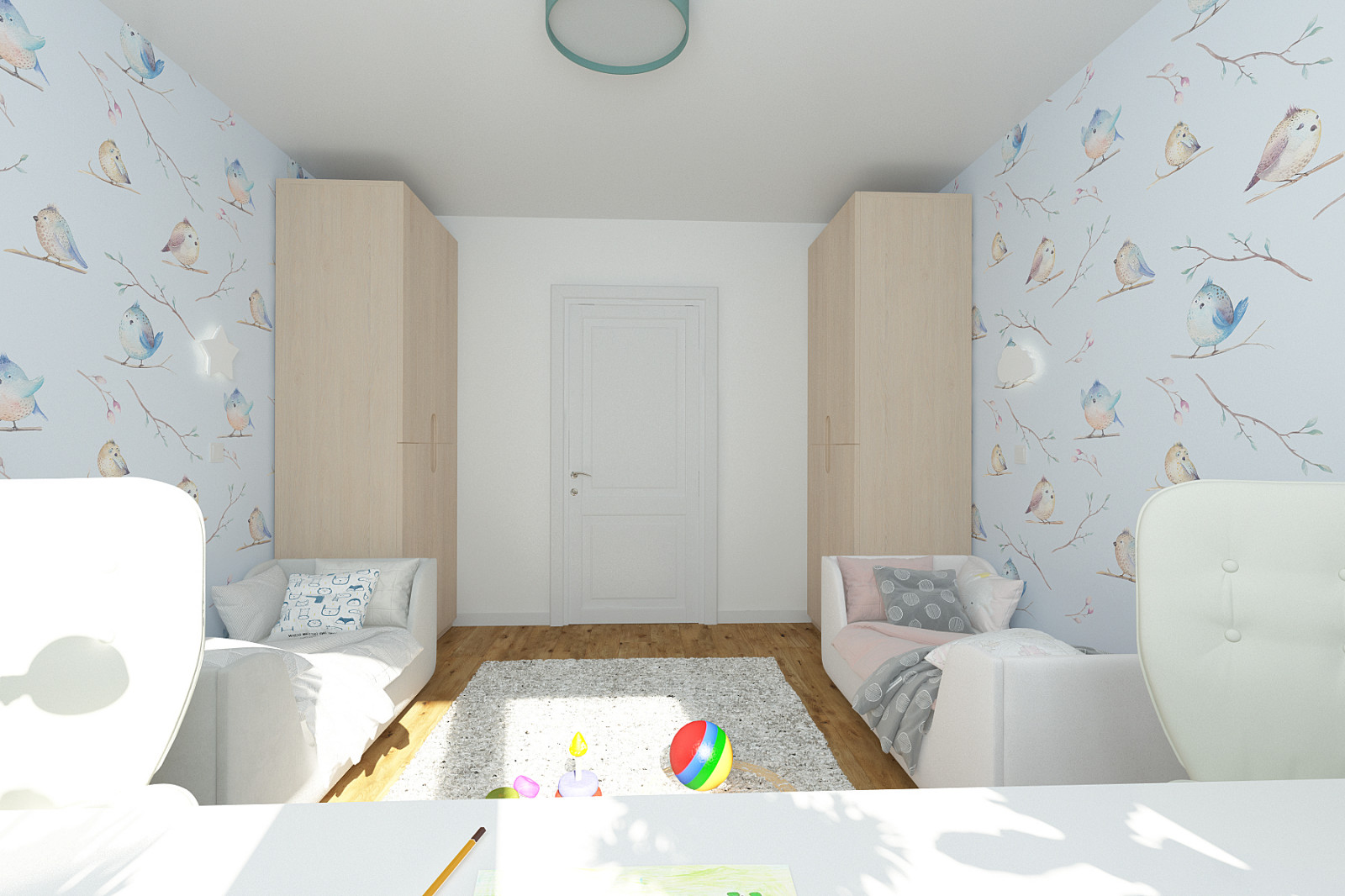 Дизайн четырехкомнатной квартиры 100 м2