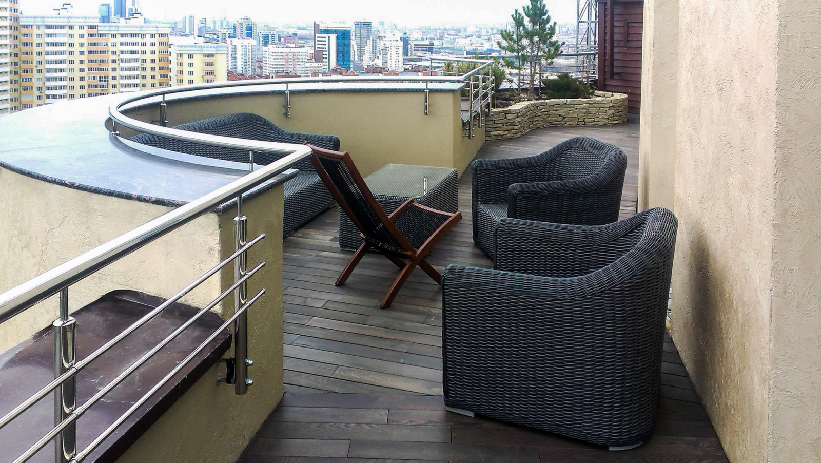 Озеленение террас