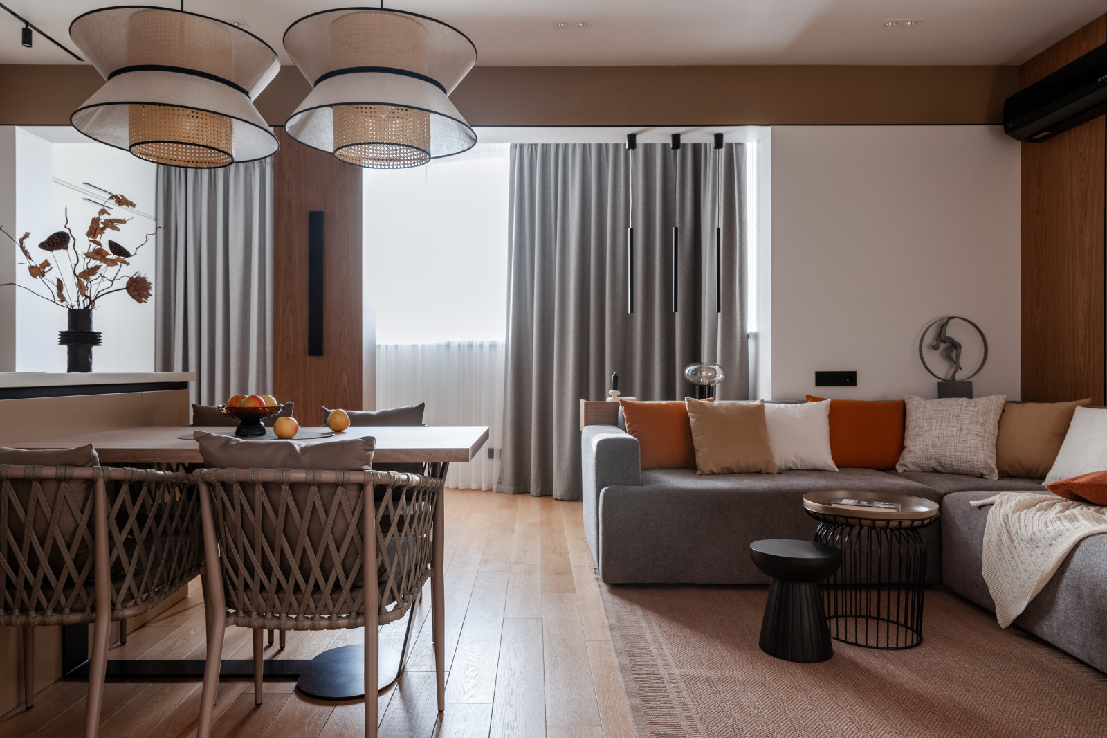 Фото: Экостиль для холостяка 65м.кв.