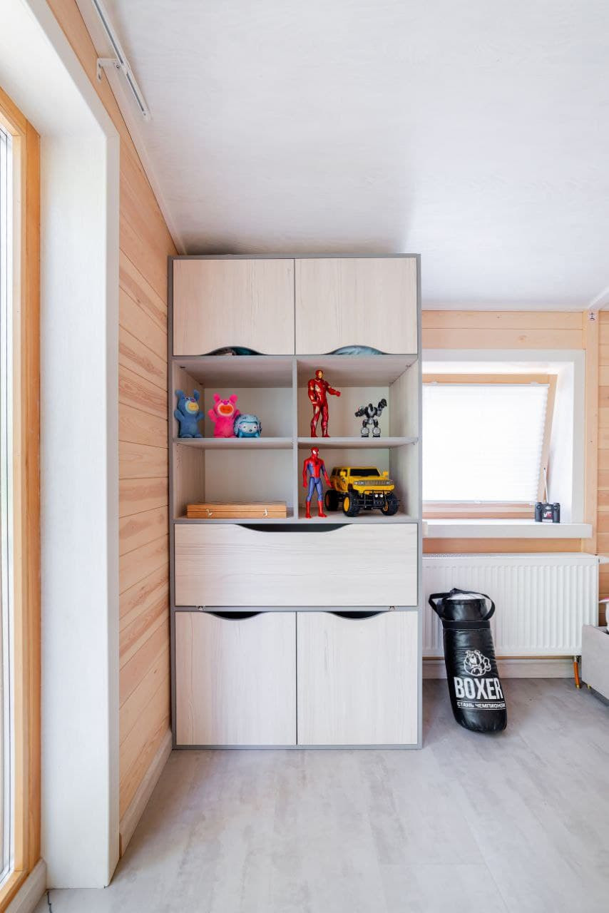 Детская комната с мебелью для двоих детей