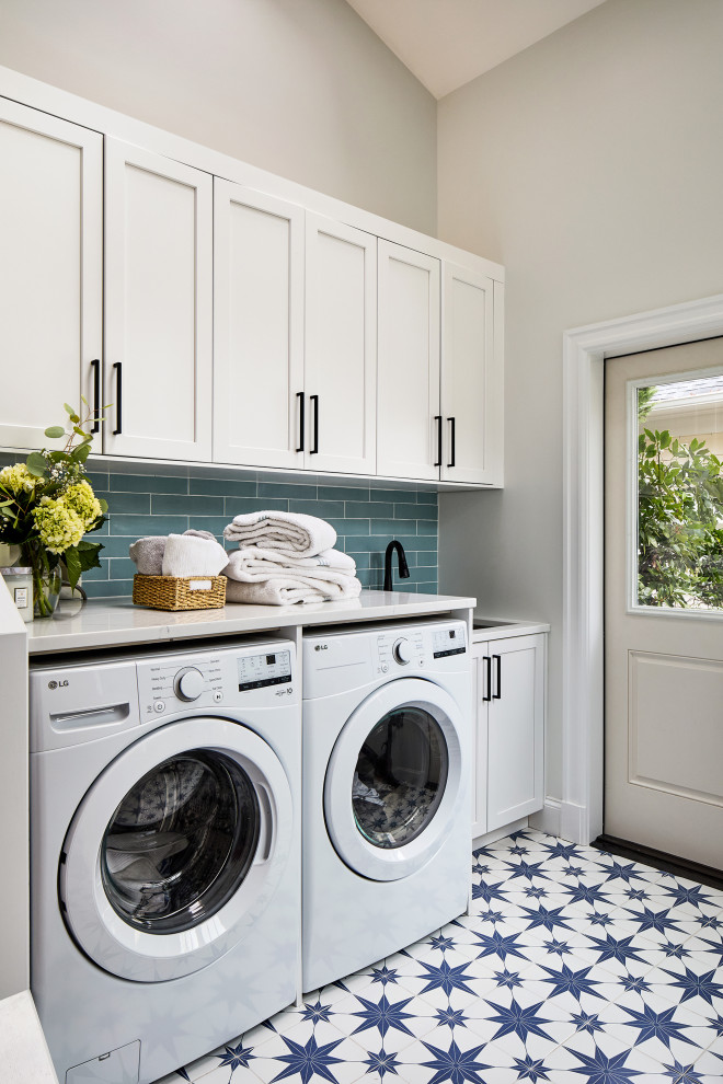 Kitchen and Bath Remodel - Chevy Chase, MD - Transitional - Laundry ...