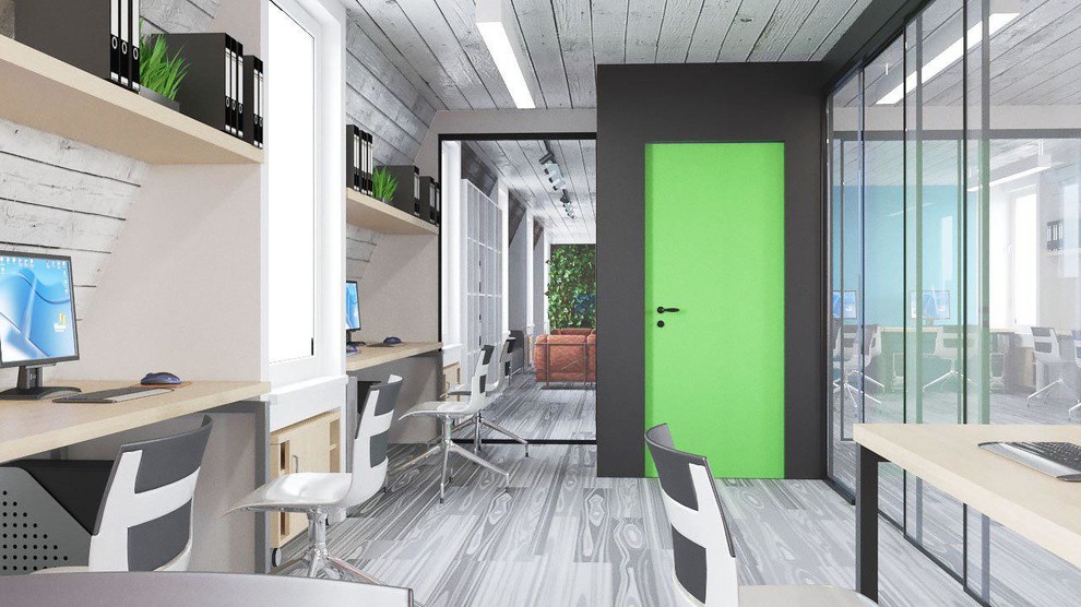 Офис в стиле LOFT