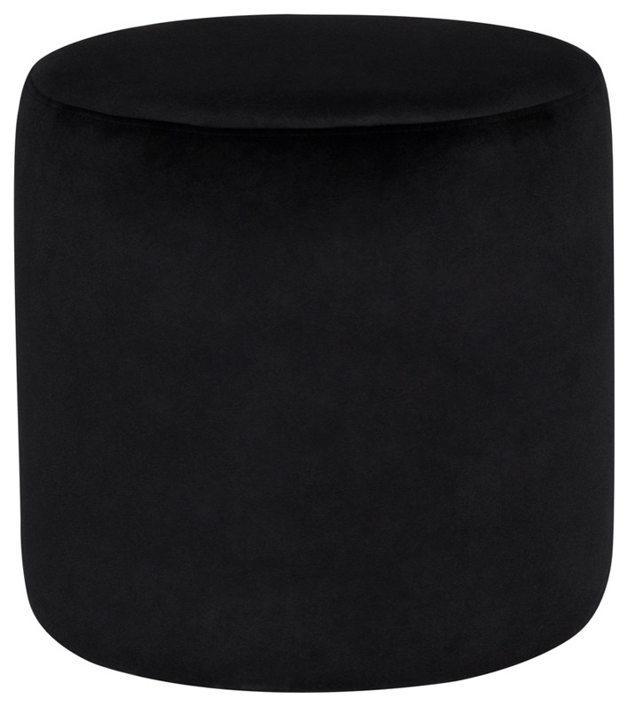 Robin Black Ottoman Sofa Transitional Footstools And Ottomans by