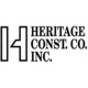 HERITAGE CONSTRUCTION CO INC