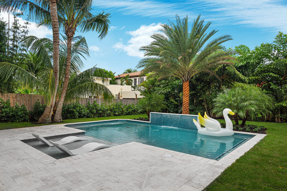 Design ideas for a beach style pool in Miami.