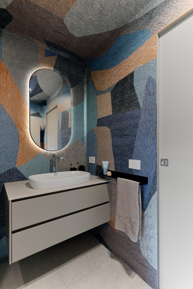 Appartamento flessibile con parete mobile e terrazzo abitabile – Milano Magenta