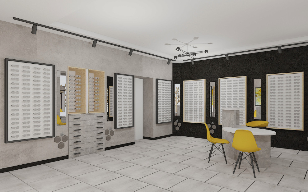 Дизайн проект салона оптики