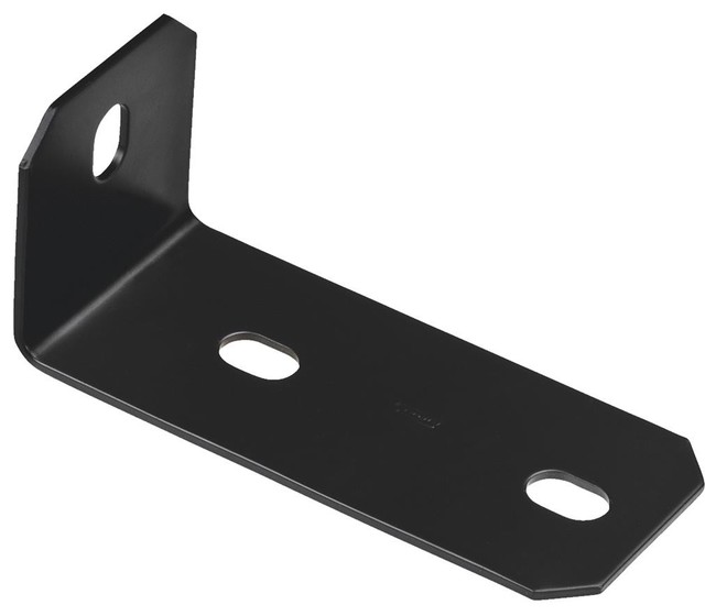 National Mfg 6 8 X3 Black Corner Braces N351498 5 Pack National Mfg 6 8 X3 Black Corner Braces N351498 5 Pack Traditional Hardware By Hipp Plus