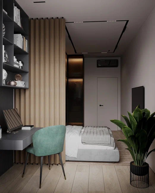 Ремонт квартиры свободной планировки для супружеской пары