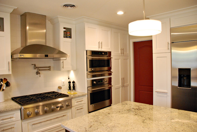 Kitchen Remodel from Basic to Transitional transitional-kitchen