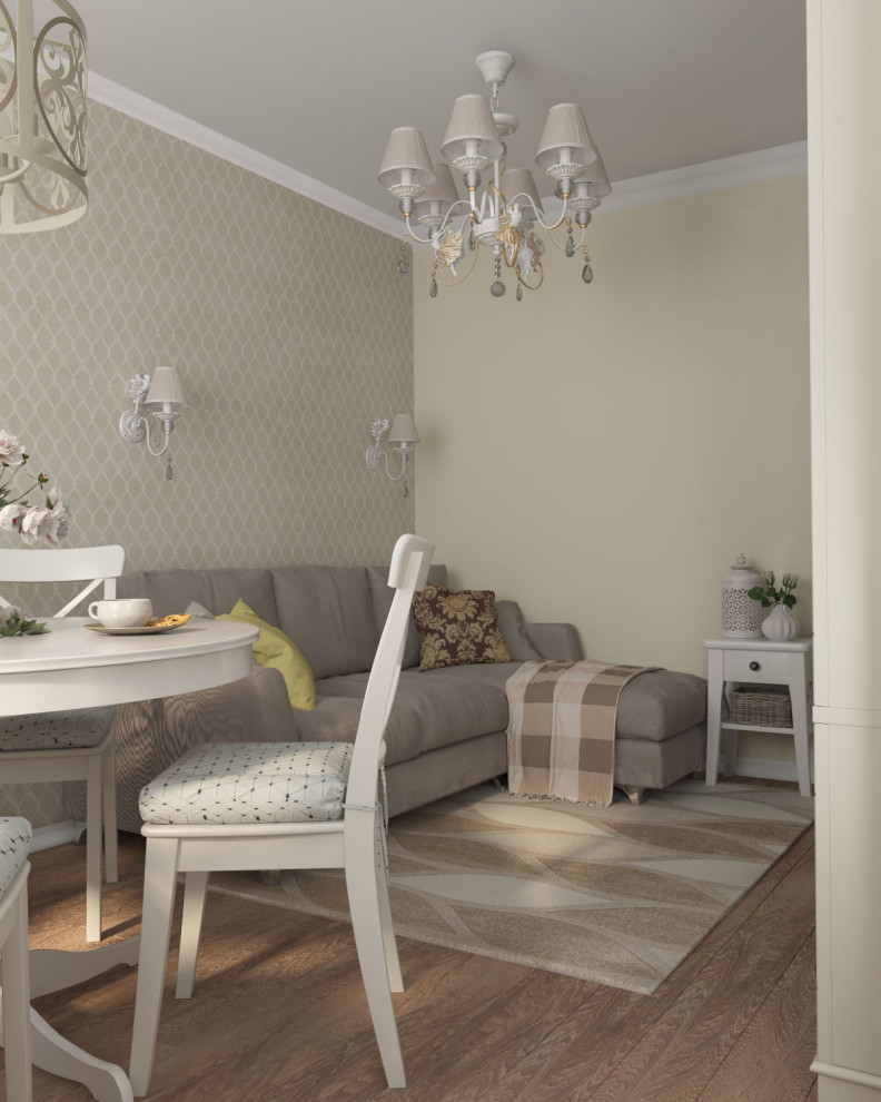 Кухня-гостиная для пожилой леди