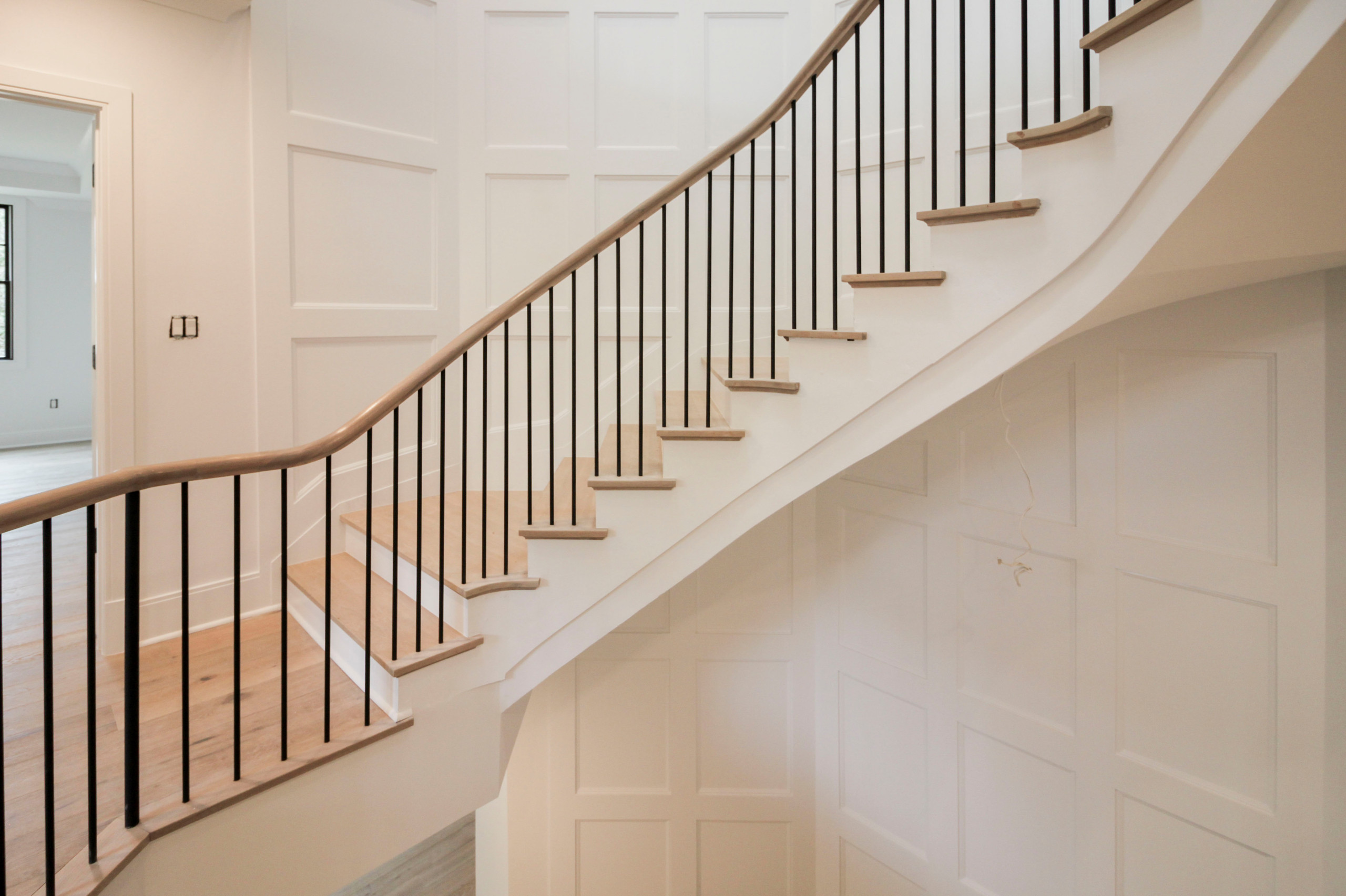 100_Hexagonal Floating-Staircase, Bethesda MD 20817