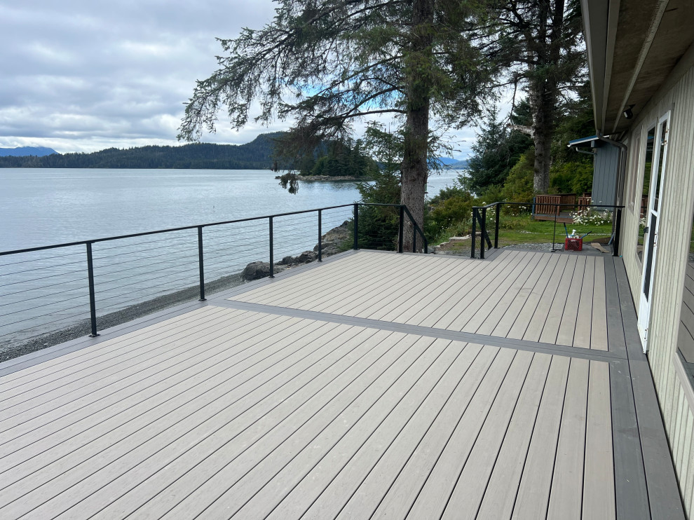 Large Open Space Deck