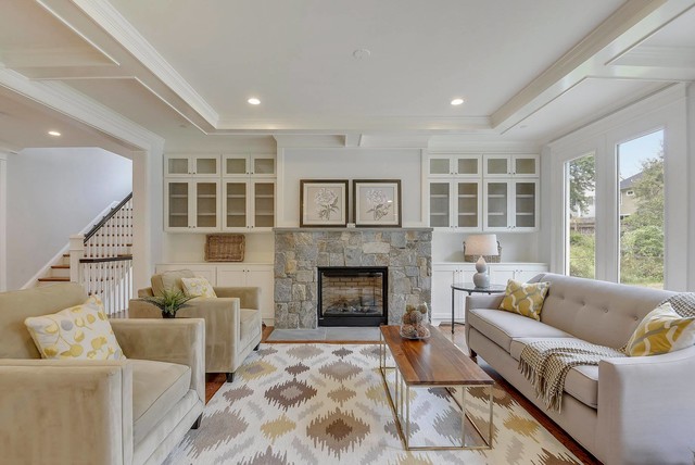 Family Room transitional-games-room