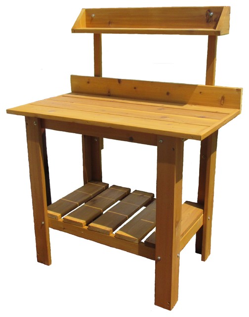 Premium Quality Potting Table Farmhouse Potting Benches by Smart
