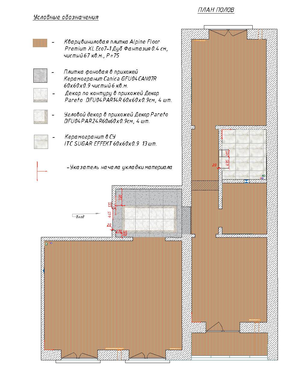 Проект городской квартиры для семьи с одним ребенком