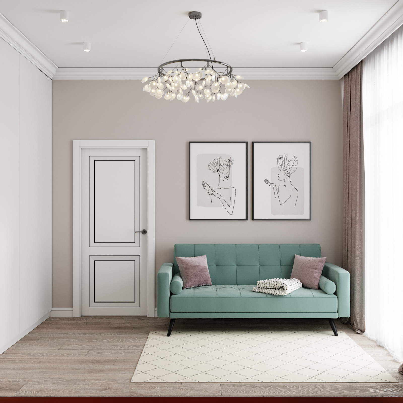 Дизайн интерьера дома в г.Геленджик