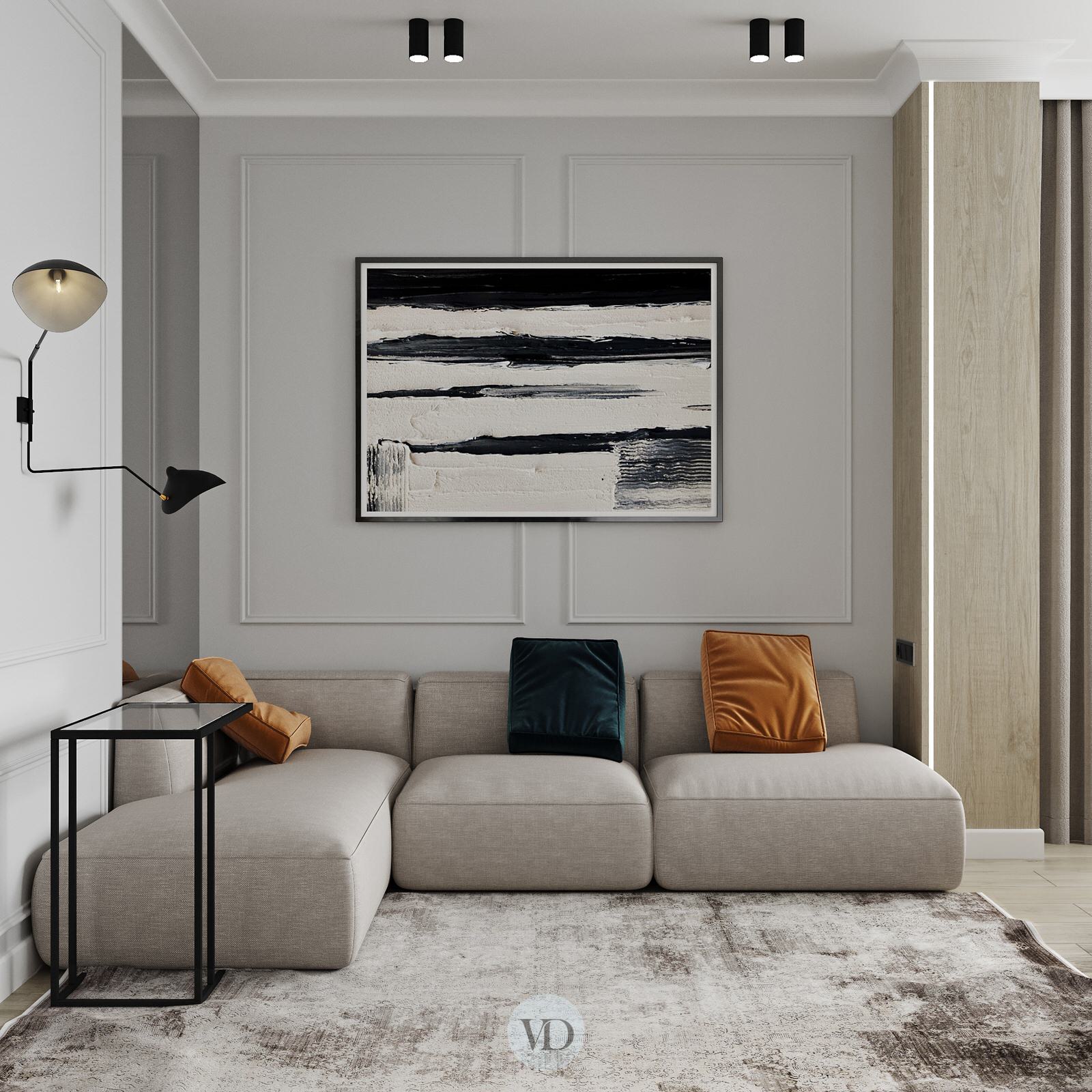 Дизайн-проект квартиры в ЖК Hьютон 2022