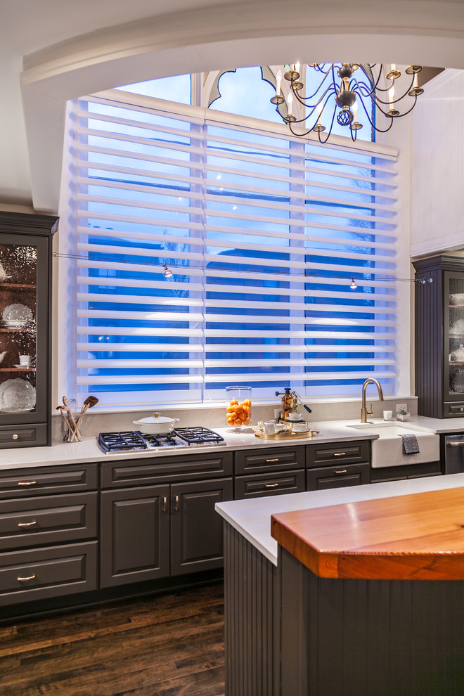 Inspiration for a huge transitional kitchen remodel
