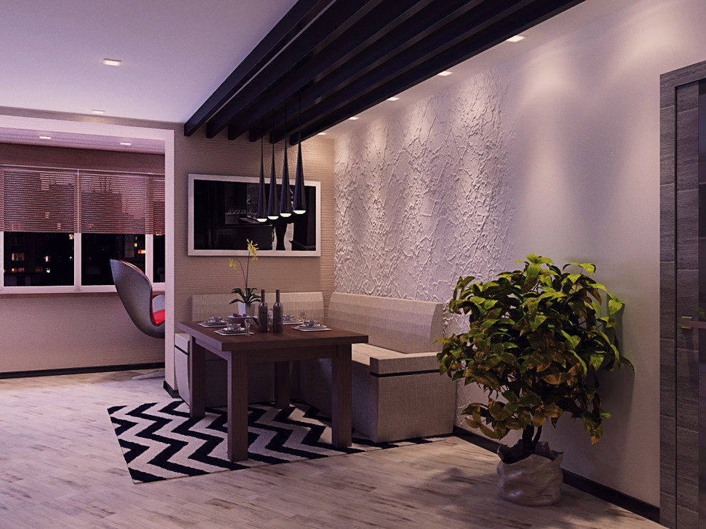 Лофт и минимализм в одной квартире