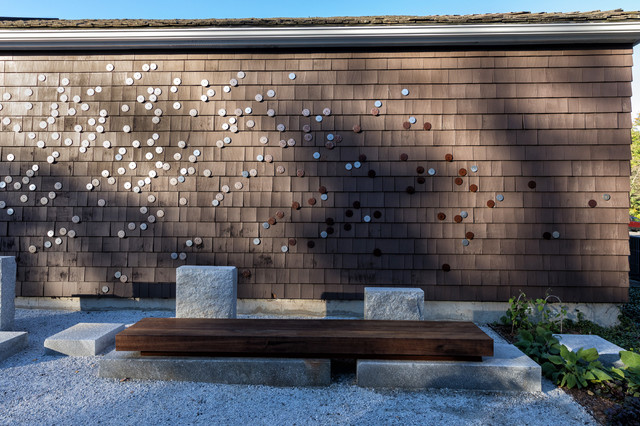 Design ideas for a contemporary landscaping in Boston.
