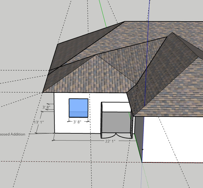 Looking for help for a new addition tying into existing hip roof