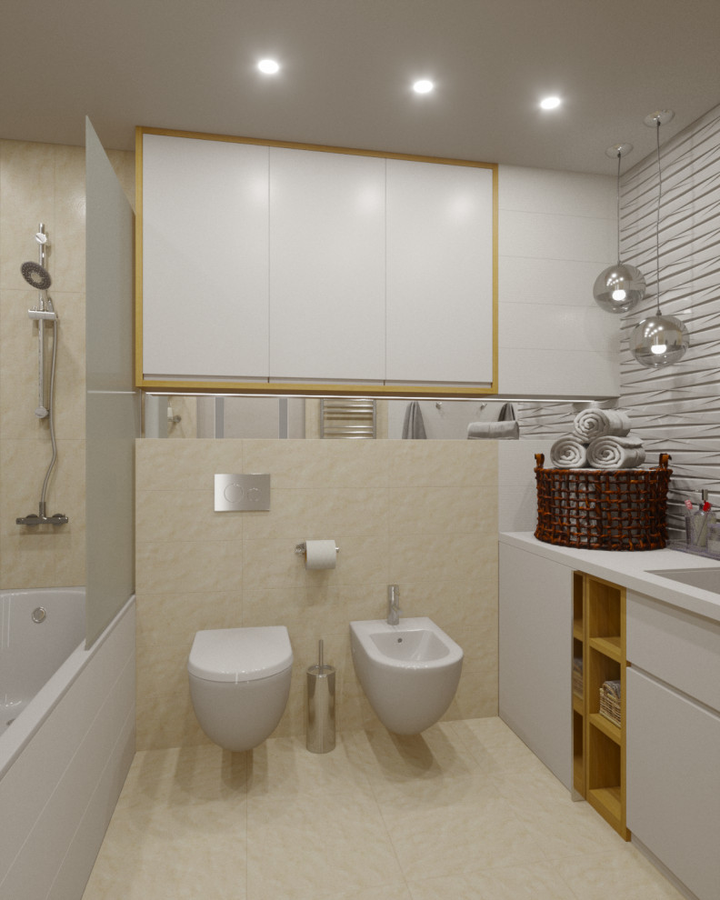 ЖК Бриз 3-х комнатная квартира (Дизайн проект)