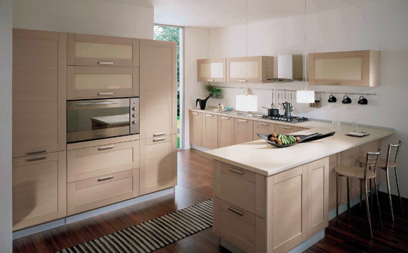 S 75, Venere, шпон дуба, окрашенное стекло.