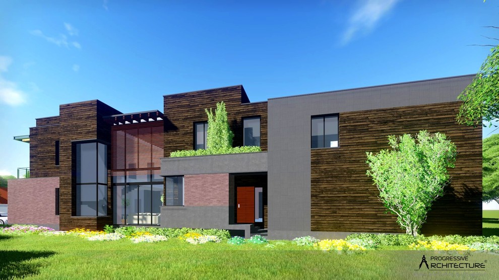 Современная резиденция для респектабельной семьи