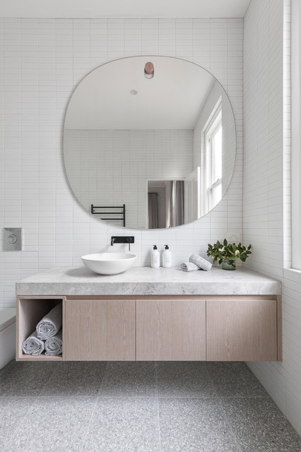 Cunningham St contemporary-badrum