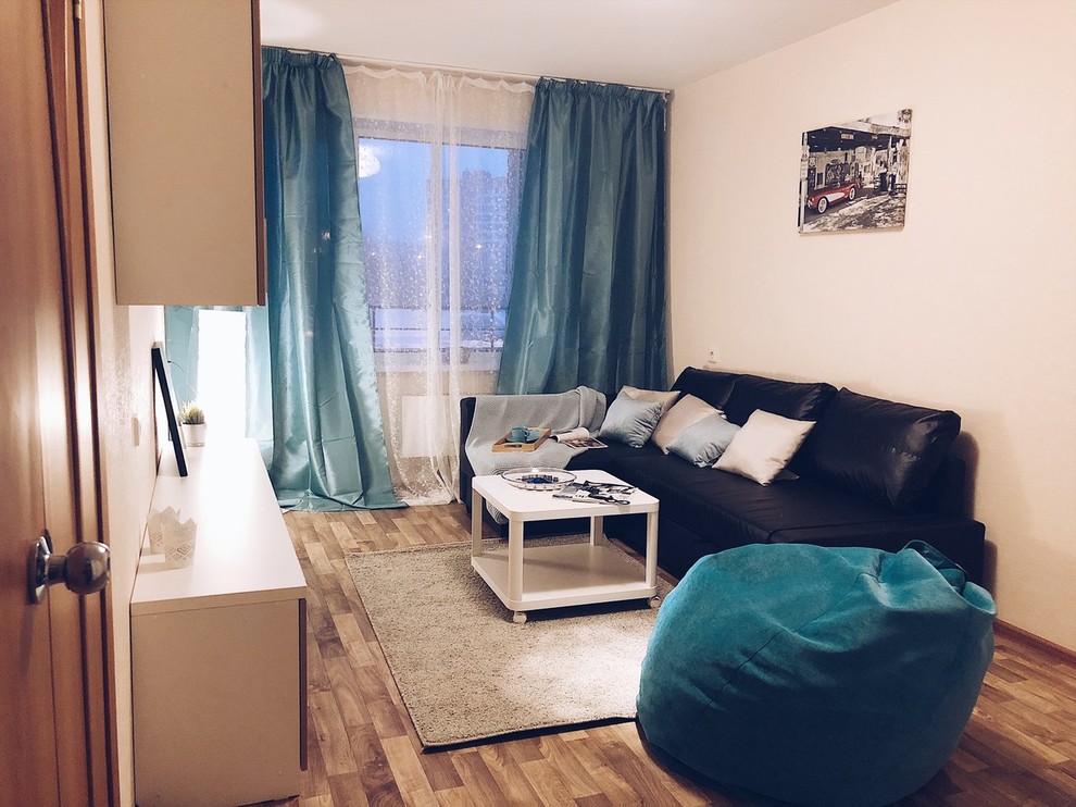 Проект шоу-рума, 1 комнатная квартира ЖК Матрешки в Новосибирске - ВИРА-Строй