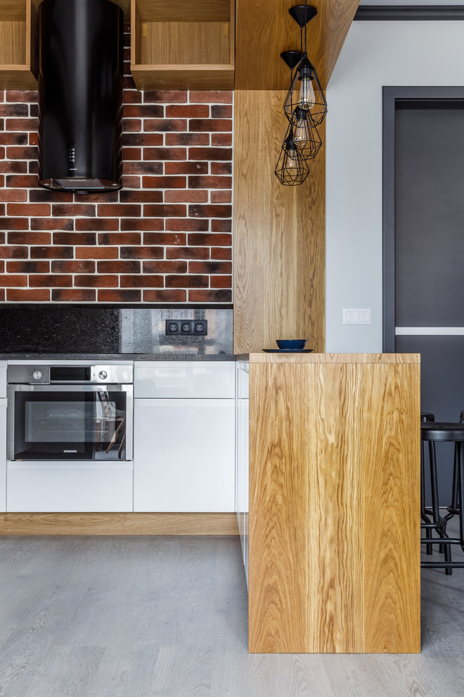 Кухонный гарнитур в стиле лофт